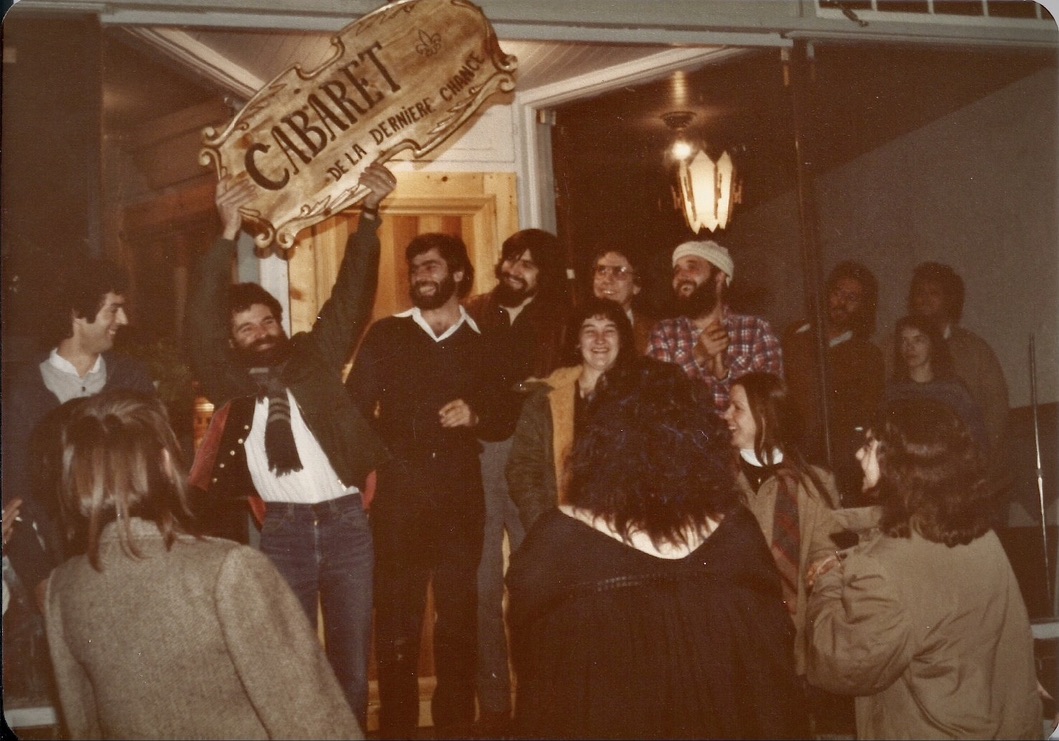 Inauguration du Cabaret de la Dernière Chance_15 décembre 1982_Crédit Photo:François Ruph
